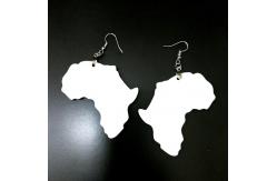 China MDF Board Map Sublimation Earring Blanks for Anniversary supplier