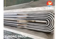 China ASTM A268 TP444 Stainless Steel Seamless U Bend Tube For Heat Exchanger supplier