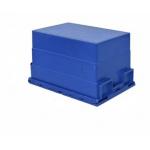 600*400*365mm 200kg PP Crate Storage Box For Transportation