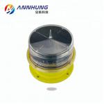 AH-LS/L Low Intensity LED Solar Powered Obstruction Lights Aviation Aluminum Alloy for sale