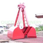 Coal Lifting Bulk Handling 5 Cubic Clamshell Grab Bucket