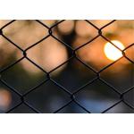 9 Gauge X 2 Chain Link Fence Fabric , Galvanized Chainlink Fencing Longlife