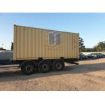 Customizable Electric Mobile Container Spray Booth Container Paint Booth For Flexible Maintenance for sale