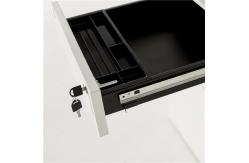 China Texture Mobile Metal Pedestal Office Equipment For Storage File supplier