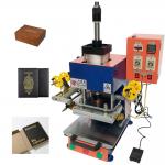 Fulund Hot Foil Stamping Machine , Pneumatic Leather Embossing Press Machine Digital for sale