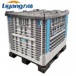 Warehouse Industrial Large HDPE Euro Collapsible Plastic Pallet Box Stackable