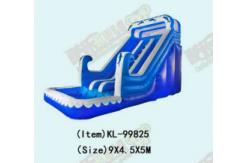 China Aldult  Outdoor Rental Inflatable Large Water Slides With Bouncy supplier