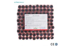 China No Additive Plastic Blood Collection Tubes Red Plain  Tubes supplier