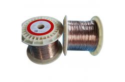 China UNS C17200 Alloy 25 Beryllium Copper Wire Dia 0.4mm CuBe2 supplier