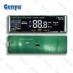 Black VA LCD Display Seven Segment 5V LCD Screen For Golf Equipment