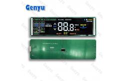 China Black VA LCD Display Seven Segment 5V LCD Screen For Golf Equipment supplier