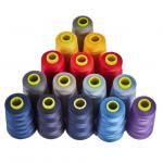 Wholesale Dyed  100% Polyester Spun Sewing Thread 20 / 2 20 / 3 for sale