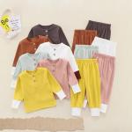 Children'S Outfit Sets New Boys And Girls Long Sleeved Trousers Suit for sale
