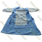 Personal Care Clinic Reinforced Disposable Sterile Gowns Hook And Loop Fastener for sale
