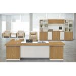 Luxury 2.8m big boss office table furniture in warehouse for sale