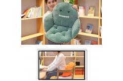 China Kawaii Plush Seat Cushions PP Cotton Filling 55 * 36 * 36CM Skin Friendly supplier