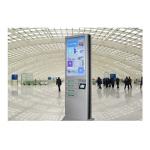 Large Panel Multi Cell Phone Charging Stations With Dual Screen Charging Box Machine for sale