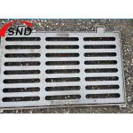 Single EN124 Standard Cast Iron Gully Grate Painting Surface Square Shape