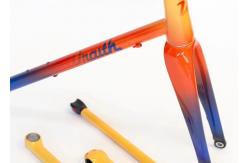 China Vivid Patterns Cool Cycling Stickers , Road Bike Frame Decals Water Resistance supplier
