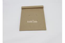 China Courier Brown Kraft Paper Bubble Mailers Recyclable With Custom Pringting supplier
