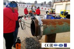 China Automatic Split Frame Pipe Cutting Machine and Cold Cutting Pipe Tools supplier