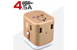 China 8 Holes USB Table Hub Multi - Country Global Travel Conversion Plug Charger supplier