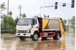 China JAC Small 3ton Trash Bin Cleaning Machine Mini Garbage Can Cleaning Truck supplier