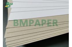 China One Side Coated White Top Gray Back 500gsm High Thickness Duplex Board supplier