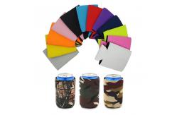 China 12OZ Waterproof Neoprene Beer Koozies Sublimation Insulated Neoprene Can Sleeves supplier