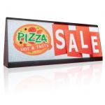 1R1G1B Configurations Outdoor Car LED Sign Display with Asynchronous Control Drive Mode and Outdoor Outdoor for sale