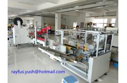 China Carton Box Erector Machine Auto Suction Open Forming Bottom Folding Sealing supplier