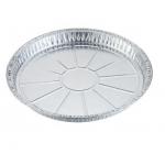 Pizza Pan ISO9001 Plain 0.01mm Aluminium Food Tray