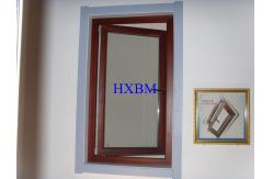 China Soundproof Metal Clad Wood Windows , Security Internal Double Glazed Window Units supplier