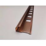 C Channel Polishing Aluminium Edge Trim Profiles Curved Round Extrusion