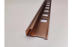 China C Channel Polishing Aluminium Edge Trim Profiles Curved Round Extrusion supplier