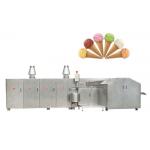 CE Pulp Egg Roll Production Line / Ice Cream Cone Machine 6700L * 2400W * 1800H for sale