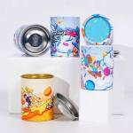 Customized OEM Service PE inner Waterproof Biodegrade Food Grade Paper Tube for Ice Cream for sale
