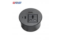 China HDMI Office Desk Power Grommet outlet Socket UBS20W QC3.0 Charger 90mm supplier