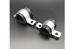China Universal U Shape Zinc Plated Conduit Saddle Clamp supplier