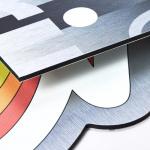 Various Colors Perforated Aluminum Composite Plate Customized Perforation Density 0-90 Degrees Angle for sale