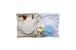 China Natural Bamboo Reusable Makeup Remover Pads Multi Layer Super Absorb OEM supplier