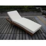 Patio PE Rattan Lounge Chair , Modern Comfortable Chaise Lounge for sale