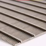 20mm 316 Stainless Steel Wedge Wire Screen V Shaped Wedge Filter Mesh for sale