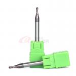 1/8 1/32 1/16 Ball Nose End Mill Bits For Stainless Steel 304 1/4 Shank HRC60 for sale