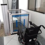 1m 2m Outdoor Indoor Wheelchair Elevator Hydraulic Lift For Disabled for sale