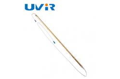 China Gold-coating Helen lamp Quartz tube infrared emitters sauna heating with RS base supplier