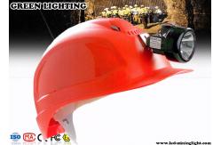 China ATEX Certificated Mining Cordless Cap Lamp , Rechargeable LED Headlamp supplier