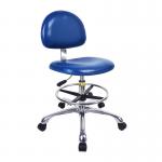 Lab And Industry PU Leather Chairs With Adjustable Backrest And ESD Protection for sale