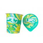 White Plastic Yogurt Cup Available in MOQ 100000pcs for sale