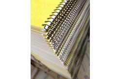 China Notebook Wire Binding Machine Spiral Forming And Binding Machine CE Certification supplier